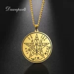 Pentagram náhrdelník ochranný | ochranný amulet, magický šperk