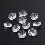 20 ks křišťálové závěsné korálky 14mm | skleněné korálky, ozdobné korálky
