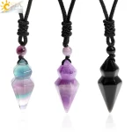 Přírodní náhrdelník z krystalů | dámský šperk, amulet