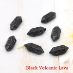 Černá sopečná láva