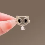 Brož zirkonová mini | ozdoba na sako