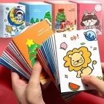 20 ks Roztomilé dětské mini zápisníky do kapsy | malý zápisník | dětský deník
