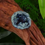 Světle modrá pokovená