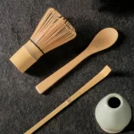 Čajová sada z bambusu pro přípravu matcha | sada na čaj, bambusová čajová souprava