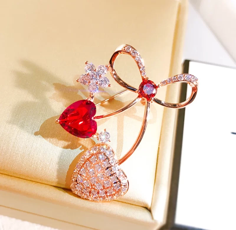 Lesklá brož | Dámská ozdoba