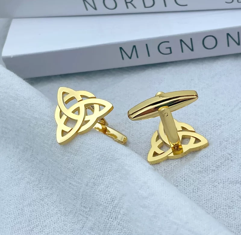Vikingské manžetové knoflíčky keltské uzly | pánské šperky 2 ks