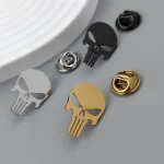 Lebková brož z oceli | šperk