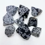 Obsidián sněhové vločky