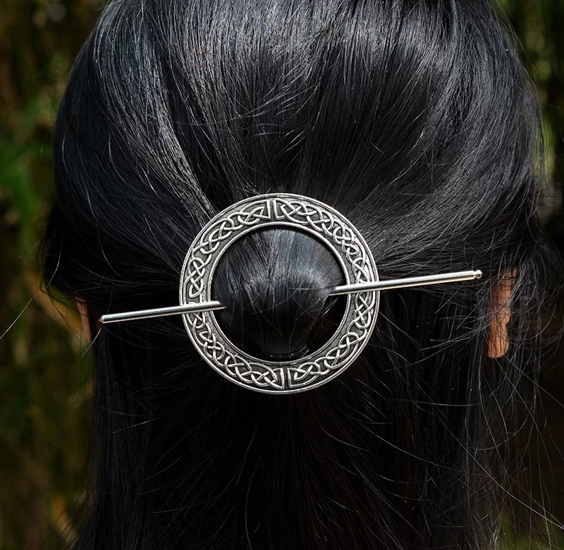 Keltská spona do vlasů | keltská spona | čarodějná spona