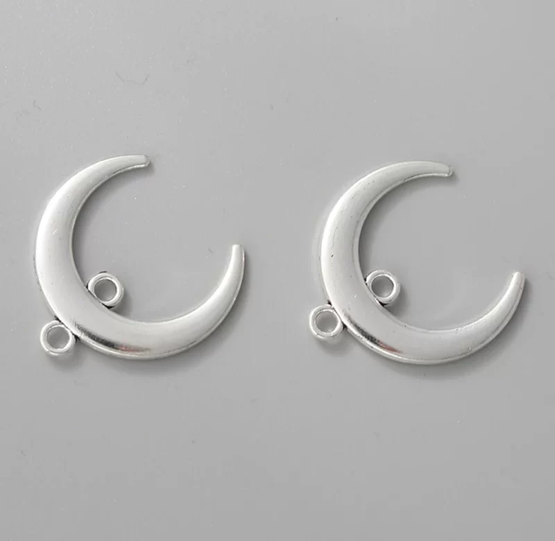 15 ks Půlměsíc pro ruční výrobu | přívěsky na šperky, doplňky DIY