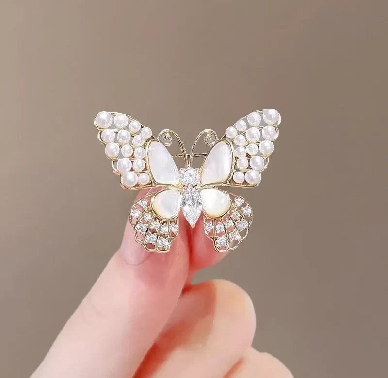 Brož štrasová | Dámská ozdoba