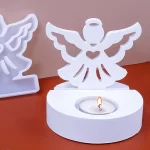 Forma na anděla svícen | forma na svícen, svícen odlévání