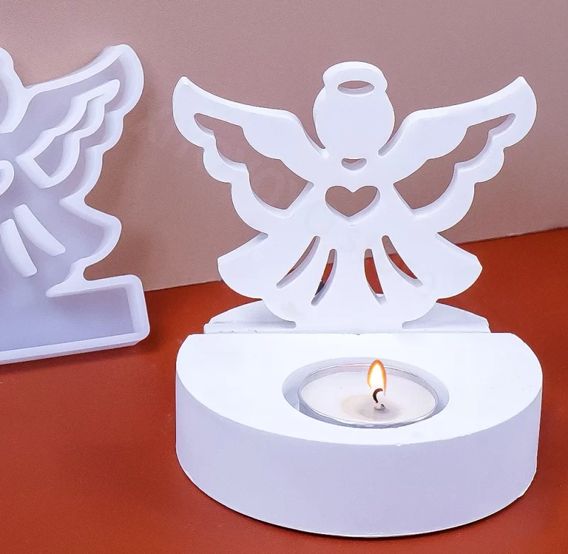 Forma na anděla svícen | forma na svícen, svícen odlévání