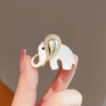 Dámská brož zirkonová štrasová | módní šperk