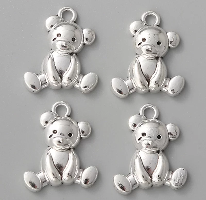 15 ks Přívěsky s roztomilým motivem zvířátek | přívěsky na řetízek | šperkařské doplňky