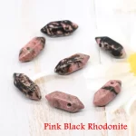 Růžově černý rodonit