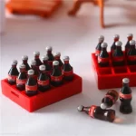 Mini cola pro panenky | mini lahve, dollhouse dekorace