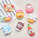 8 ks Roztomilé kreslené magnety na lednici | barevné magnety | odolné magnety