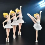 Dekorační figurka baletka pro mini zahrádky | zahradní dekorace | dívčí figurka