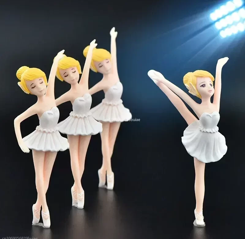 Dekorační figurka baletka pro mini zahrádky | zahradní dekorace | dívčí figurka