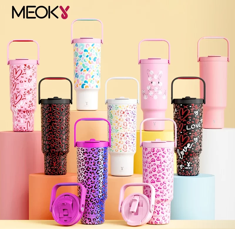 Termohrnek nerezový 1182ml s uchem | cestovní izolační láhev