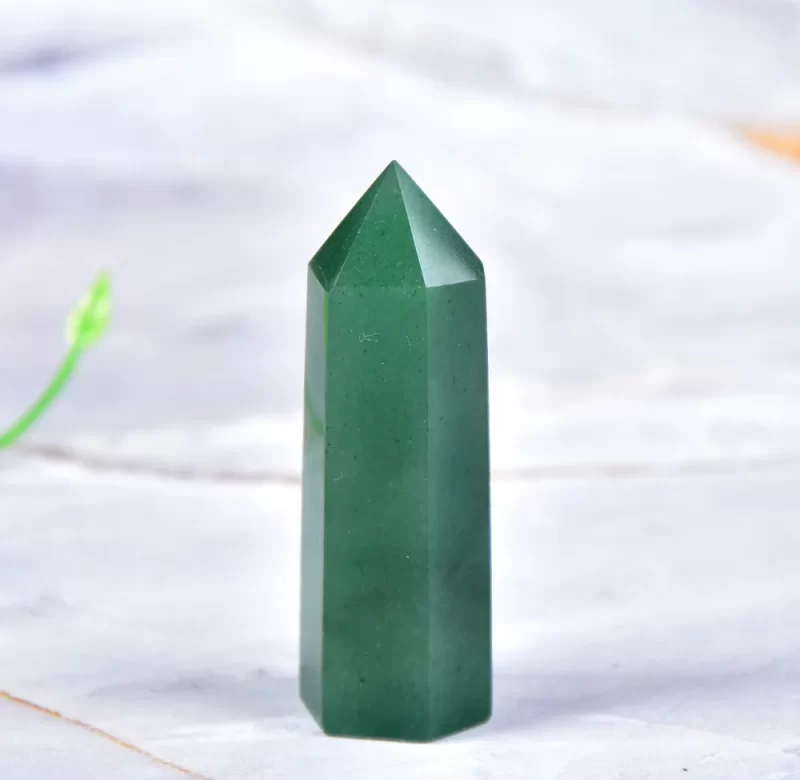 Aventurín krystalový obelisk hexagonální | Krystal obelisk, energetický krystal