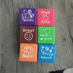 Razítka pro učitele angličtiny | Dětská razítka, Scrapbooking