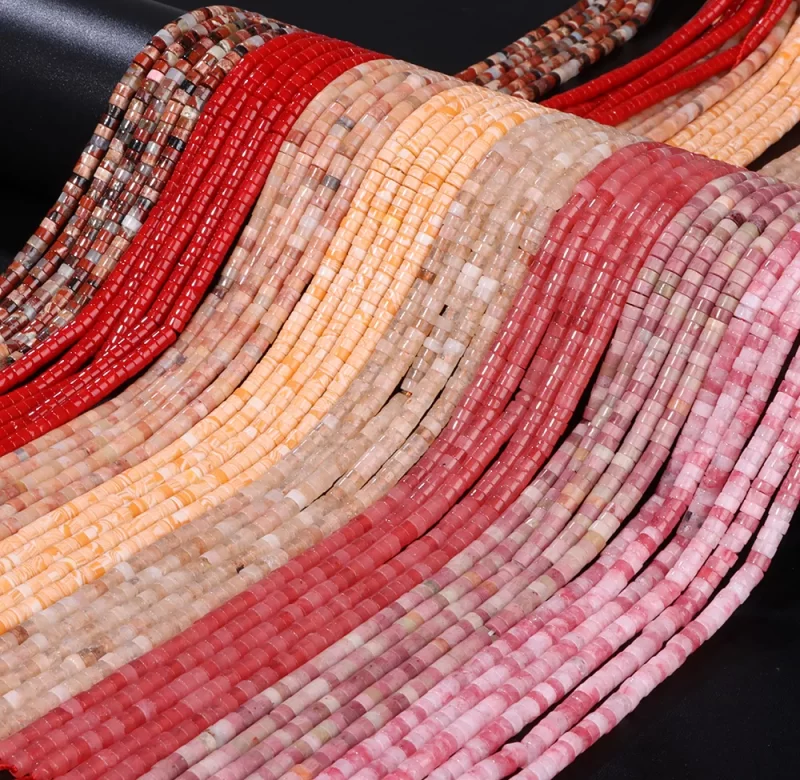 Přírodní korálky 2x4mm | výroba šperků