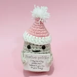 Vánoční dívka-růžová