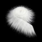 1,5 m Umělá kožešina s dlouhým vlasem na šití | kožešinová látka, dekorativní kožešina