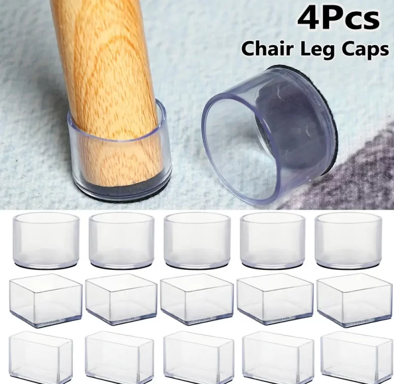 Silikonové podložky na nábytek proti poškrábání | Ochrana nábytku, ochrana podlahy 4 ks