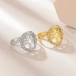 Prsten Strom života se zirkonem | Dámský šperk