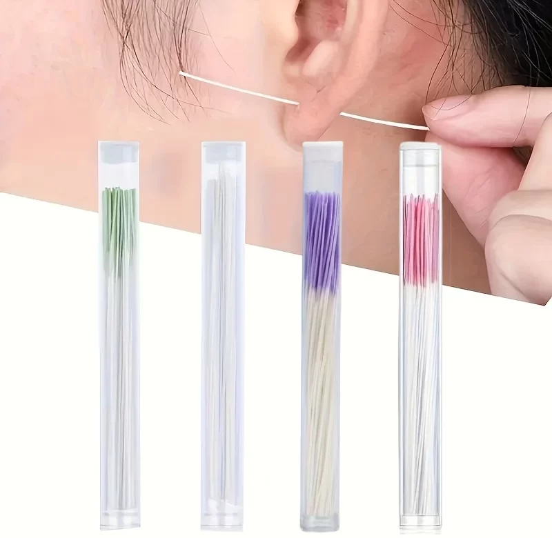 60 ks Čistící sada na uši pro hygienickou péči | sada na uši, péče o piercing