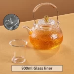 Skleněná vložka o objemu 900 ml