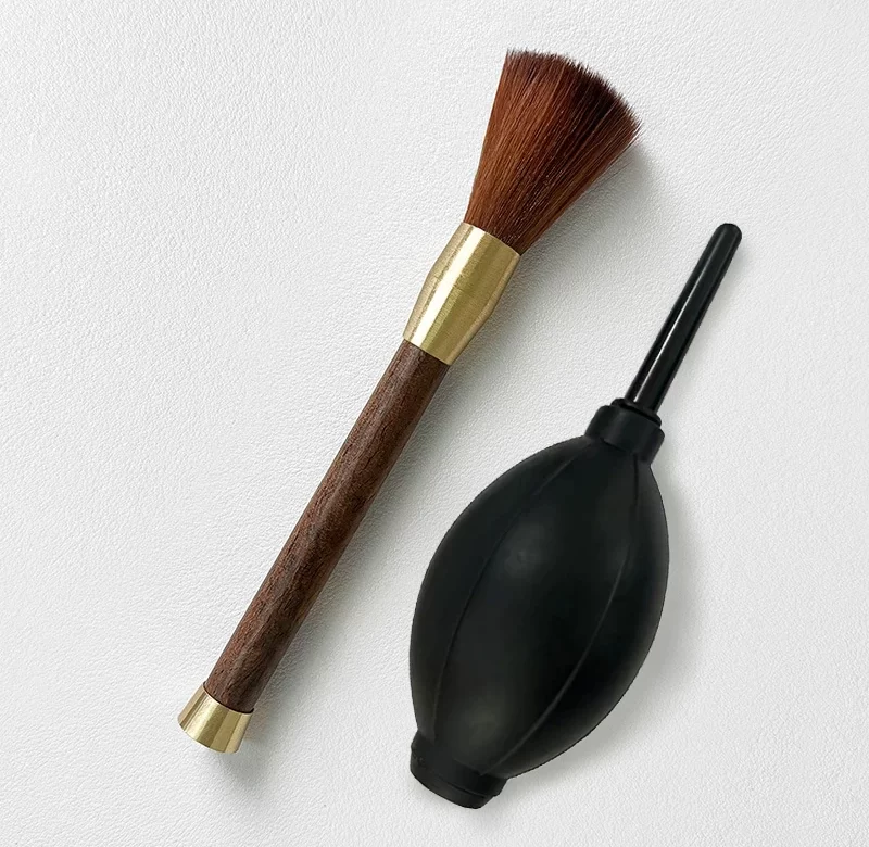 Kávový čistič mlýnku a odstraňovač prachu | Čistící sada, baristické příslušenství 2 ks