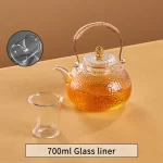 Skleněná vložka o objemu 700 ml