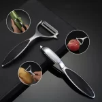 Nerezová multifunkční škrabka na zeleninu a ovoce | kuchyňské vybavení