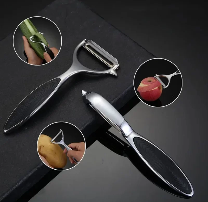 Nerezová multifunkční škrabka na zeleninu a ovoce | kuchyňské vybavení