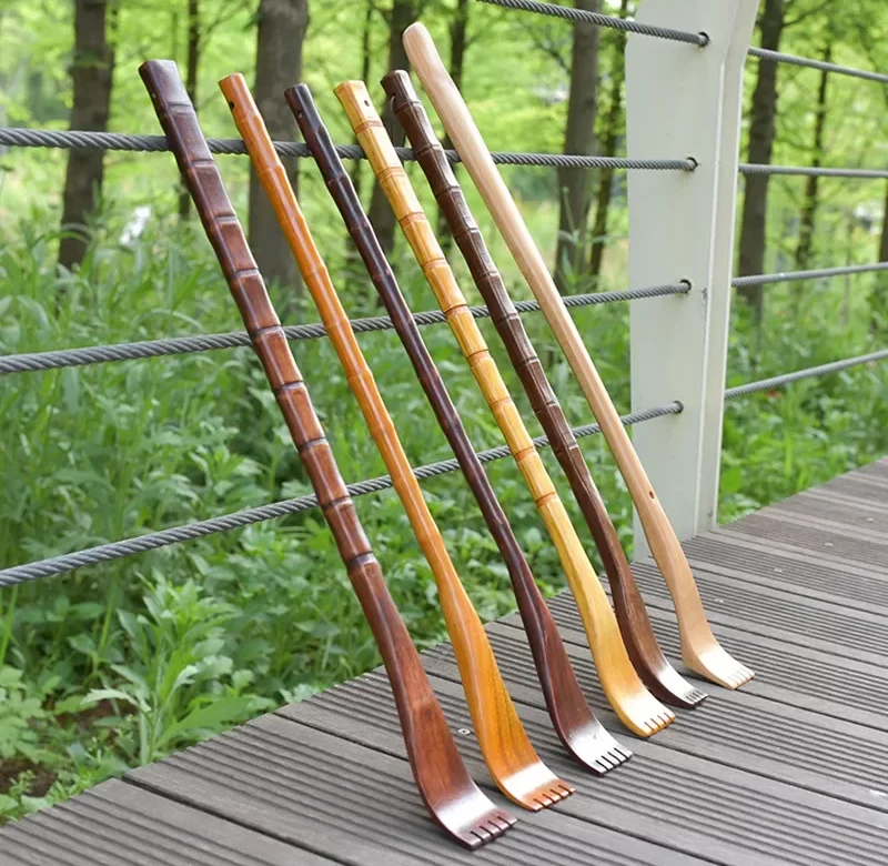 Dřevěné škrabadlo na záda masážní | masážní škrabadlo, dřevěný masér