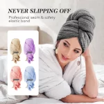 Rychleschnoucí turban z mikrovlákna | péče o vlasy