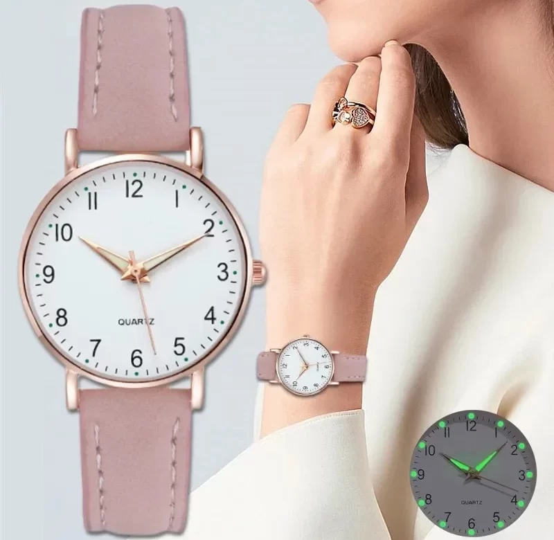 Luxusní dámské svítící hodinky vintage | náramkové hodinky