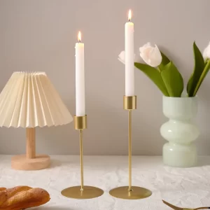 Elegantní nordic svícen na stůl | dekorace