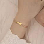 Dámský ocelový náramek s řetízkem | šperk