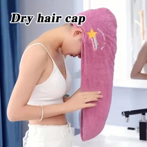 Rychleschnoucí turban na vlasy z mikrovlákna | osuška