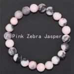 Růžový Zebra Jaspis