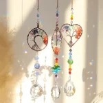 Lapač slunce, motiv strom života | závěsná dekorace, ochranný amulet