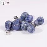 Přírodní modrá bílá