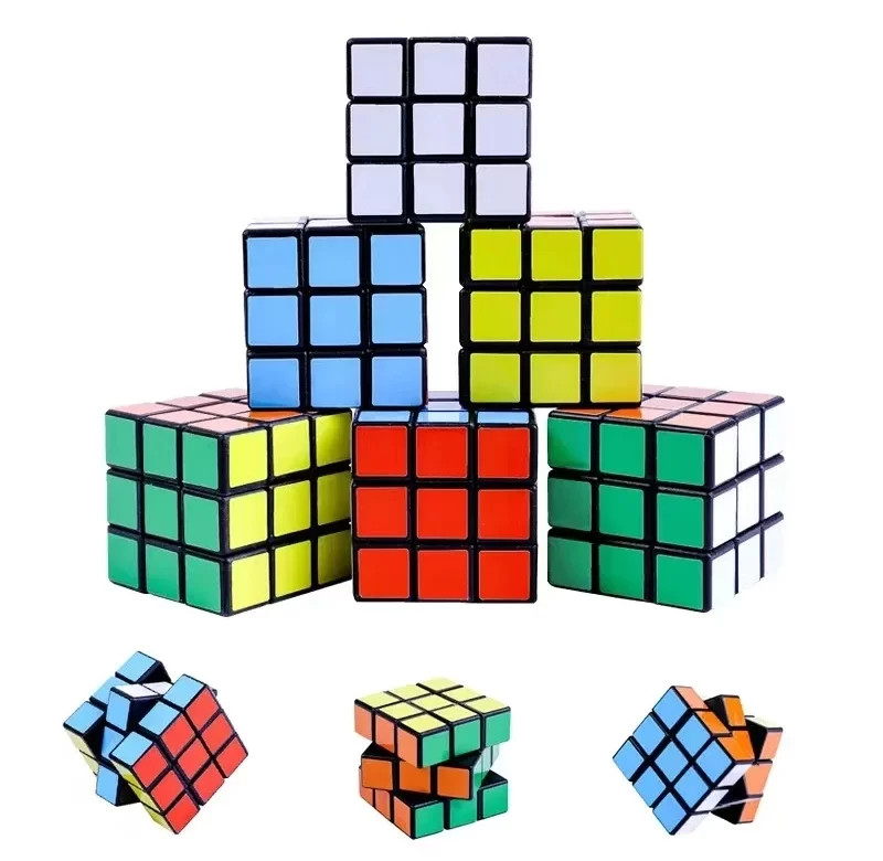 Mini magická kostka pro děti na hraní a učení | dětská hračka 12 ks