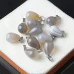 Přírodní Achát šedý