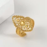 Nastavitelný prsten květ života mandala | dámský šperk